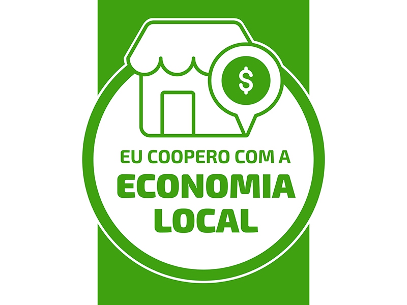 Campanha foi lançada pelo Sicredi como forma de incentivar a economia local
