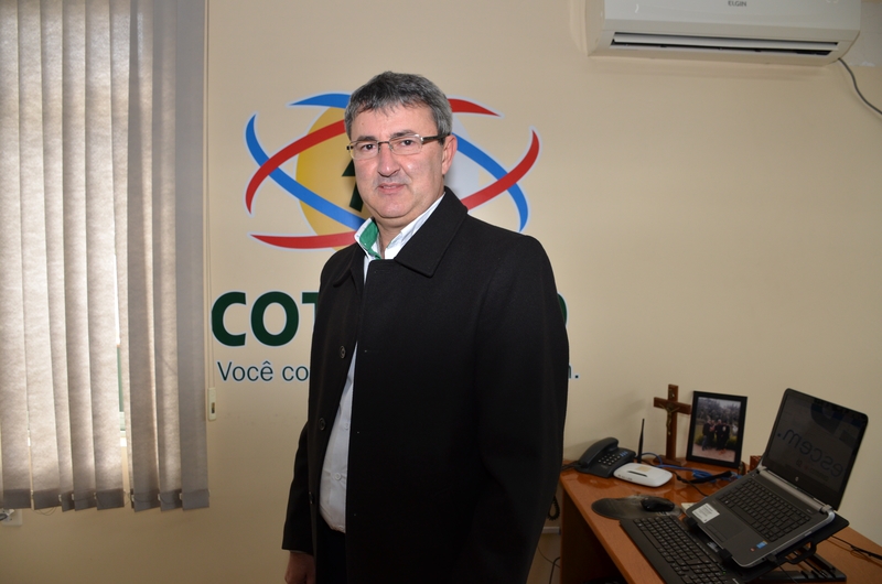 Presidente da Cotrifred, Elio Pacheco